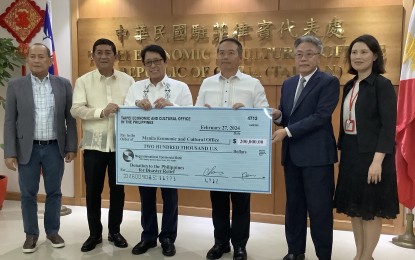 Taiwan donates P11.2-M for disaster relief in flood-hit Davao