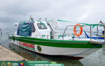 Eastern Samar's historic islands get sea ambulance