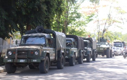 Military beefs up PNP’s security efforts in Leyte’s 3rd District