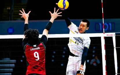 NU outplays UP, claims 3rd straight win in UAAP men's volleyball