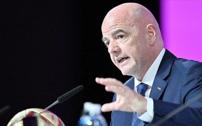 FIFA president rules out plan for blue cards