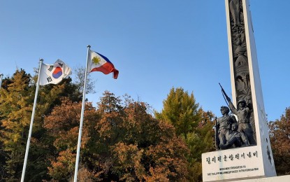 <p class="p1"><strong>DIPLOMATIC TIES</strong>. The Philippine Monument in Gyeonggi province built by the South Korean Ministry of National Defense in October 1974 to remember the Filipinos who fought to defend the security and freedom of the Republic of Korea. The Philippines and South Korea mark 75 years of diplomatic relations formally established on March 3, 1949. <em>(PNA photo by Joyce Rocamora)</em></p>