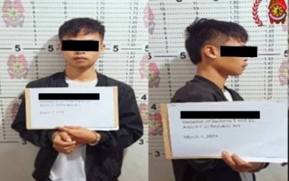 <p><strong>ENTRAPPED.</strong> The mugshot of the student who hails from Maguindanao del Norte and who was arrested during an entrapment operation by the Gen. Santos City police on Friday (March 8, 2024). The suspect agreed to sell more than PHP 1 million worth of suspected shabu in Barangay Lagao. <em>(Photo courtesy of Gen. Santos CPO)</em></p>