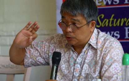 <p>University of the Philippines Institute for Maritime Affairs and Law of the Sea director Jay Batongbacal <em>(PNA file photo by Joan Bondoc)</em></p>