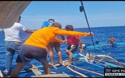 <p><strong>RESCUE OPS</strong>. Personnel of the Philippine Coast Guard rescued a 32-year-old fisherman from Agno town, Pangasinan around 7 a.m. on Sunday (March 10, 2024) some 17 nautical miles offshore of Agno. The fisherman has been reported missing at sea since March 7. He was spotted by the Coast Guard Aviation Forces on March 10 and was rescued. <em>(Photo courtesy of PCG District North Western Luzon)</em></p>