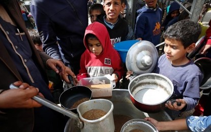 <p><strong>MEASURES VS. FAMINE</strong>. Over 700 Israeli academics have called for government measures to prevent famine in Gaza Strip. Fghting continues after the Oct. 7, 2023 cross-border attack by Hamas terrorists. <em>(Anadolu)</em></p>