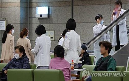 <p><strong>HEALTH SYSTEM</strong>. Medical workers are on the move at a general hospital in the western city of Incheon on March 11, 2024. More than 90 percent of South Korea’s 13,000 trainee doctors continue to defy the government’s return-to-work order as they disagree with the government’s plan to increase enrollment quota in medical schools saying this will compromise the quality of medical education and services and create a surplus of physicians. <em>(Yonhap)</em></p>