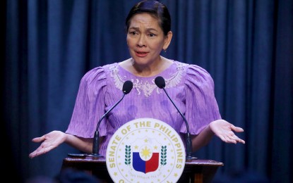 <p>Senate Committee on Women, Children, Family Relations and Gender Equality chairperson Risa Hontiveros<em> (PNA photo by Avito C. Dalan)</em></p>