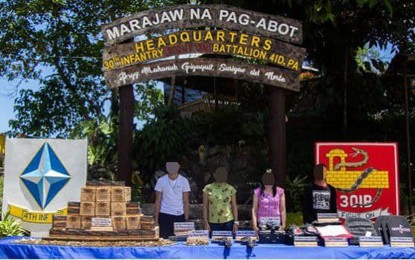 Top NPA cadre, 3 others surrender in Surigao Norte
