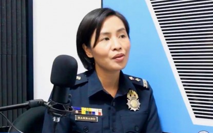 <p><strong>PREVENTION TIPS.</strong> Fire Sr. Insp. Evelyn Barbaso, the BFP 12 information unit chief, speaks about fire prevention during a PIA-South Cotabato sponsored Facebook broadcast in Koronadal City on Friday (March 15, 2024).  Barbaso said 92 fires have occurred in the Soccsksargen Region since January 1 this year. <em>(Photo from PIA-South Cotabato Facebook Page)</em></p>