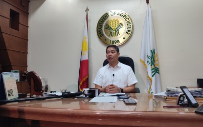 <p style="text-align: left;"><strong>MORE RECALL ORDER.</strong> Agriculture Assistant Secretary Arnel de Mesa hopes on Monday (March 18, 2024) for the additional lifting of a preventive suspension order against National Food Authority (NFA) employees to normalize operations in the agency. He said the NFA will have a council meeting on Monday to ensure unhampered operations amid the peak harvest season. <em>(PNA photo of Stephanie Sevillano)</em></p>