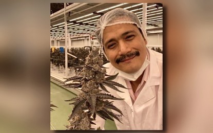 <p><strong>MEDICAL CANNABIS.</strong> Senator Robinhood Padilla in a photo taken during a study tour on medical cannabis in Israel in May 2023. Padilla on Wednesday (March 20, 2024) sponsored his Senate Bill (SB) No. 2573, or the Cannabis Medicalization Act of the Philippines, at the Senate plenary under Committee Report No. 210 after being signed by 13 senators. <em>(Photo courtesy of Senator Padilla’s office)</em></p>