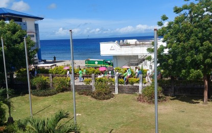 <p><strong>SERVICE CARAVAN.</strong> A mini park in Biri, Northern Samar. The Northern Samar provincial government will provide services to at least 3,199 poor families in the island town of Biri in its service caravan on March 22, 2024. <em>(Photo courtesy of Biri local government)</em></p>