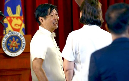 <p>President Ferdinand R. Marcos Jr. with Vice President Sara Duterte. <em>(File Photo)</em></p>
