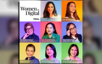 <p><strong>WOMEN FOR DIGITAL TRANSFORMATION.</strong> GoDigital Pilipinas honors eight Filipino women leading the digital transformation in the Philippines. Communications Undersecretary for Digital Media Services Emerald Ridao (right, topmost panel) and Budget chief information officer Undersecretary Maria Francisca del Rosario (center, middle panel) were among the Filipino female leaders who have been recognized for their excellence in the digital space. <em>(Photo courtesy of GoDigital Pilipinas)</em></p>