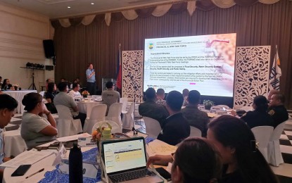 <p><strong><span data-preserver-spaces="true">EL NIÑO.</span></strong><span data-preserver-spaces="true"> The Iloilo Provincial Disaster Risk Reduction and Management (PDRRM) Council convenes in preparation for the El Niño phenomenon on March 12, 2024. In an interview on Thursday (March 28, 2024), PDRRM office head Cornelio Salinas said four Iloilo towns are almost on the threshold of declaring a state of calamity due to the effects of the weather phenomenon. </span><em><span data-preserver-spaces="true">(Photo by PGLena)</span></em></p>