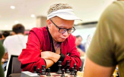 <p><strong>MALAYSIA-BOUND.</strong> International Master Angelo Abundo Young will lead the Philippine campaign at the Penang International Open in Malaysia on April 8-12, 2024. The 60-year-old Tondo resident is also scheduled to play in the FIDE World Senior Chess Championship in Portugal later this year. <em>(Contributed photo)</em></p>