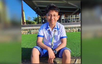 <p><strong>MATH WIZARD</strong>. Kiefer Maverick Pasion, a Grade 5 student at Nabua Central Pilot School in Camarines Sur, made his province proud when he was adjudged one of the gold winners in the Guangdong-Hong Kong-Macao Greater Bay Area Mathematical Olympiad (Big Bay Bei) held online on March 25, 2024. The win earned him a spot in the Battle of the Gold of the World International Math Olympiad to be held in Shenzhen, China, in January next year.<em> (Photo courtesy of Kiefer Maverick Pasion)</em></p>