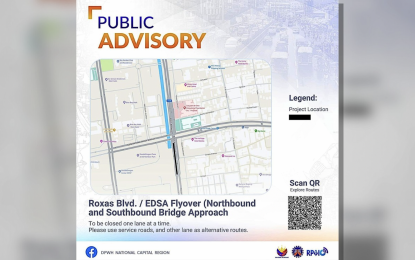 DPWH announces road repair schedule
