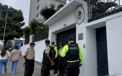 <p><strong>BROKEN TIES. </strong> Nicaragua severs its diplomatic ties with Ecuador on Saturday (April 6, 2024).  The decision came after police forcibly broke into the Mexican Embassy in Quito and arrested former Ecuadorian Vice President Jorge Glas, who had sought political asylum there.  <em>(Anadolu)</em></p>