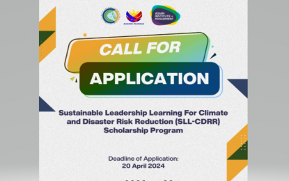 CCC opens nominations for climate, disaster risk reduction scholarship