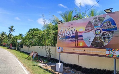 <p><strong>PRIDE</strong>. The tourism billboard of Silago, Southern Leyte. The local government placed third in the Visayas cluster of the Tourism Champions Challenge and received a PHP15 million grant to develop Silago Ridge. <em>(Photo courtesy of Silago local government)</em></p>