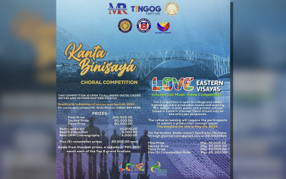 <p><strong>MUSICAL HERITAGE.</strong> The chorale competition information material. The competition featuring Visayan songs is seen to promote the musical heritage of Eastern Visayas, the Department of Tourism (DOT) said. <em>(DOT image)</em></p>