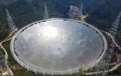 <p><strong>ROTATING NEUTRON STARS</strong>. China’s Aperture Spherical Radio Telescope (FAST) has identified more than 900 new rotating neutron stars called pulsars since its launch in 2016, Xinhua News reported. The report said the world’s largest single-dish radio telescope, which started formal operation in January 2020, has discovered more than thrice the total number of pulsars discovered by other foreign telescopes during the same time.<em> (Anadolu)</em></p>