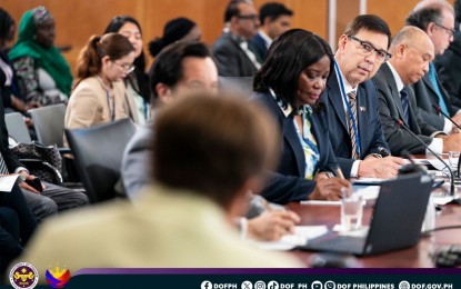 <p><strong>G-24 MINISTERIAL MEETING</strong>. Finance Secretary Ralph Recto presides over the G24 Ministerial Meeting on April 16, 2024. The Philippines serves as the Chair of the G-24 Bureau for 2023 to 2024. (Photo from DOF)</p>