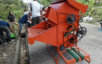 <p><strong>FARM MACHINERY.</strong> One of the farm machinery distributed by the Department of Agrarian Reform-Camarines Sur II to five agrarian reform beneficiary groups for the first quarter of 2024. Farmers are expected to receive a boost in their production and income through the machinery.<em> (Photo courtesy of DAR-Camarines Sur II)</em></p>