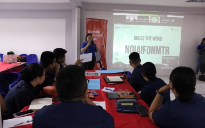 <p><strong>BOOSTING TRANSPARENCY.</strong> Philippine Coast Guard personnel participate in a comprehensive training from the Presidential Communications Office on Freedom of Information at the PCG headquarters, Port Area, Manila in this undated photo. The PCG trainees took a comprehensive exam to gauge their understanding of the program. <em>(Photo courtesy of PCG)</em></p>