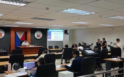 <p><strong>STATE OF CALAMITY.</strong> The Iloilo City Council declares the city under a state of calamity, during a special session on Monday (April 22, 2024). The declaration will allow the city government to use the PHP12.5 million budget to buy and distribute water to affected families. <em>(Photo courtesy of Iloilo City PIO)</em></p>