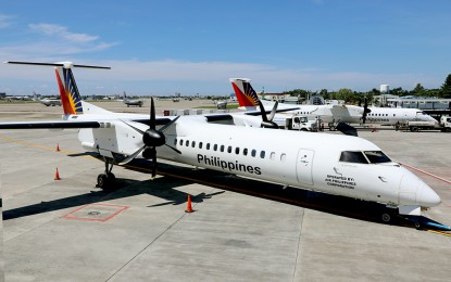 <p><strong>EXPANDING OPS.</strong> Philippine Airlines will utilize an 86-seater De Havilland Dash-400 aircraft for the resumption of its Clark-Basco flights starting July 2, 2024. The carrier used to service the Clark-Basco route in 2017, but stopped during the pandemic. <em>(Photo courtesy of PAL)</em></p>