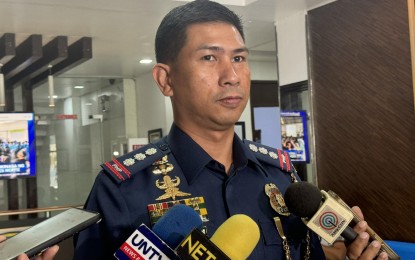 <p><strong>NO TO 'WANG-WANG'.</strong> PNP Highway Patrol Group (HPG) Special Operations Division chief Col. Joel Casupanan, in an interview on Tuesday (April 23, 2024), says a total of 1,707 illegal sirens, blinkers and other illegal vehicle accessories were confiscated by the HPG in operations nationwide from March 25 to April 22. The PNP's campaign got a boost with President Ferdinand R. Marcos Jr.'s issued Administrative Order (AO) No. 18, barring government officials and employees from using sirens, blinkers and other similar signaling or flashing devices. <em>(PNA photo by Lloyd Caliwan)</em></p>