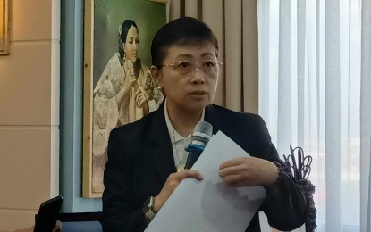 <p><strong>NO NEW PROBABLE CASES.</strong> City Health Office head Dr. Annabelle Tang says Iloilo City has not recorded any new probable cases of pertussis during the last two weeks. In a press conference on Monday (April 29, 2024), she said they would recommend the lifting of the state of calamity due to pertussis if the city post no new cases in the next two weeks. <em>(PNA photo by PGLena)</em></p>