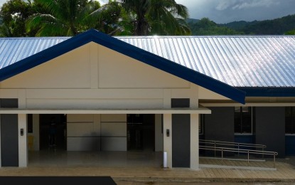 <p><strong>MULTI-USE STRUCTURE</strong>. The newly-constructed multi-purpose building in Barangay Tan-awan, Kabankalan City, Negros Occidental. The PHP9.8-million structure will serve as an evacuation center and a venue for other community activities.<em> (Photo courtesy of DPWH-Negros Occidental Third District Engineering Office)</em></p>
