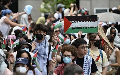 Dozens arrested as police clear Columbia U of pro-Palestine protesters