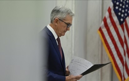<p><strong>RATE CUT UNLIKELY</strong>. US Federal Reserve Chair Jerome Powell on Wednesday (May 1, 2024) discounted the possibility of a rate reduction in the next policy meeting given that inflation remains way above the central bank’s 2 percent target. The Fed again kept its key rates between 5.25 to 5.5 percent on Wednesday, which markets widely expected. <em>(Photo by Anadolu)</em></p>