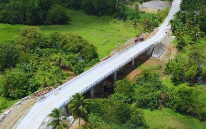 <p><strong>NEW BRIDGE</strong>. The newly-completed Bigo Bridge in Arteche, Eastern Samar. It is designed to address road closures due to flooding during rainy days.<em> (Photo courtesy of DPWH Region 8 )</em></p>