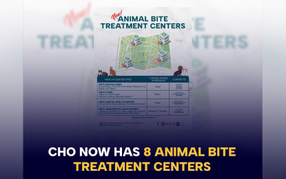 Davao City puts up 8 animal bite centers to ensure vax access