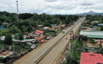 <p><strong>ROAD REHAB.</strong> The rehabilitated portion of the Sayre Highway in Valencia City, Bukidnon in this undated photo. The Department of Public Works and Highways on Monday (May 6, 2024) said the highway's 619-meter portion has undergone widening and rehabilitation works amounting to PHP40.8 million.<em> (Photo courtesy of DPWH)</em></p>