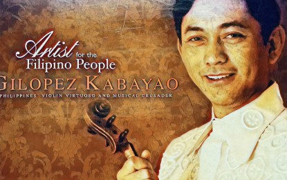 City gov’t firms up National Artist push for violinist Kabayao 