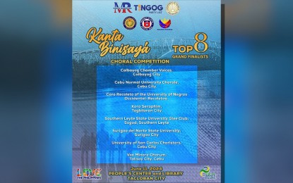Visayas, Mindanao choir groups to compete in 1st 'Waray' song tilt