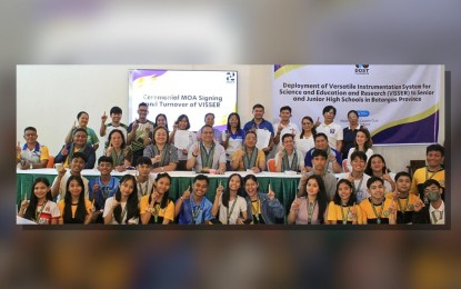 DOST 'igniting' Batangueño students' interest in science, math