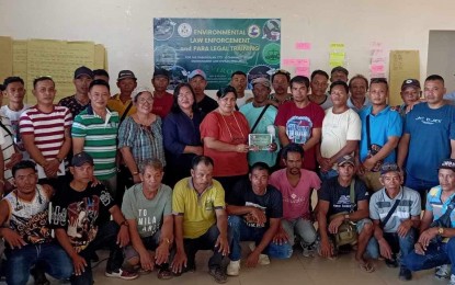 <p><strong>TRAINING.</strong> Residents of Kabankalan City, Negros Occidental attend a three-day environmental law enforcement and paralegal training conducted by the Provincial Environment Management Office at Balicaocao Highland Resort on May 8 to 10, 2024. Mayor Benjie Miranda will issue an executive order to deputize them as community-based environmental law enforcers. <em>(Photo courtesy of PEMO Negros Occidental)</em></p>