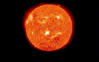 <p><strong>SOLAR FLARE</strong>. The sun launched on Tuesday (May 14, 2024) its largest solar flare in seven years, US’ Space Weather Prediction Center said. The center said the flare is the 17th largest to date, and may affect radio transmitters and similar equipment for minutes up to hours. <em>(Photo by Anadolu)</em></p>