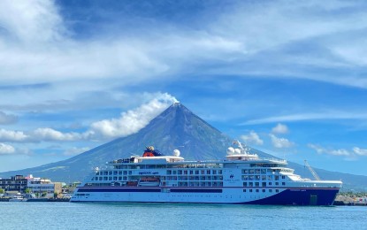 Int'l cruise ship arrival in Legazpi City seen to boost tourism
