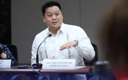 <p><strong>CHILD CARE SERVICES</strong>. Department of Social Welfare and Development (DSWD) Secretary Rex Gatchalian speaks during the consultation meeting with partner-stakeholders at the DSWD’s central office in Quezon City on Tuesday (May 14, 2024). Gatchalian has called on all residential-based facilities catering to children nationwide to include adoption and alternative care programs and services to their menu of agendas. <em>(Photo courtesy of DSWD)</em></p>