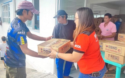 P20-M aid provided to El Niño-hit families in Bicol