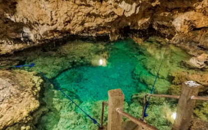 <p><strong>TOURIST ATTRACTION</strong>. The Enchanted Cave is among the most visited tourist sites in Bolinao, Pangasinan. Tourist arrivals in the municipality from January to April 2024 reached over 333,000. <em>(Photo from the Pangasinan provincial government’s website)</em></p>